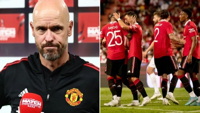 Hình ảnh bất ngờ của Ten Hag khi thắng Liverpool là lời cảnh báo cho M.U - Bóng Đá