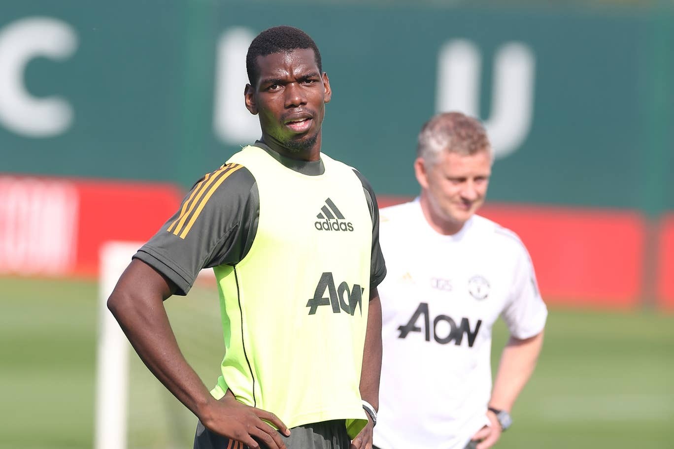 Donny van de Beek, Paul Pogba and Bruno Fernandes in Manchester United training ahead of season opener - Bóng Đá