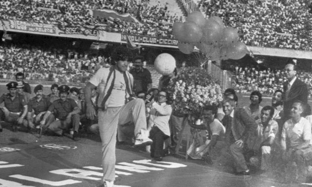 Diego Maradona - Vị thánh bảo hộ của Napoli - Bóng Đá