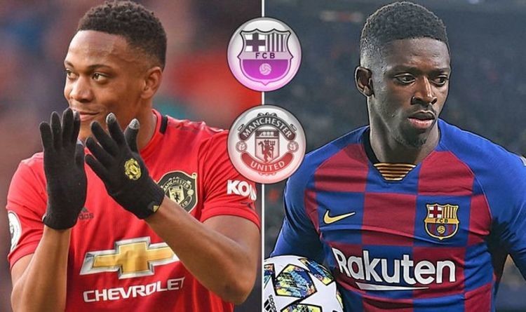 Man United swap with Barcelona - Anthony Martial and Ousmane Dembele - Bóng Đá