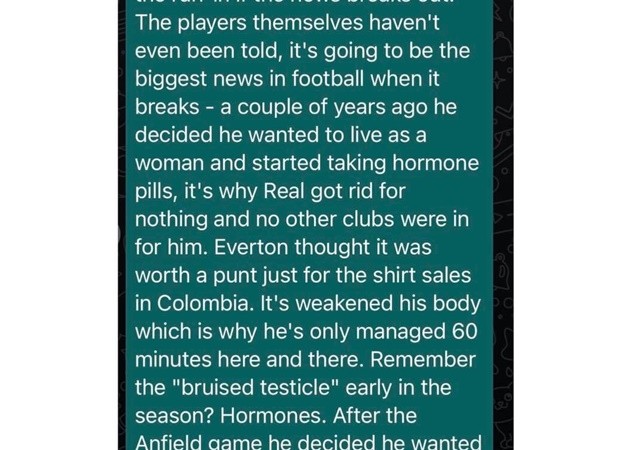 Rúng động nước Anh! James Rodriguez vướng tin đồn chuyển giới - Bóng Đá