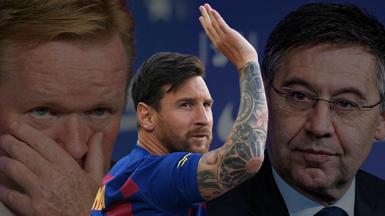Barcelona respond to Messi's latest message by sending him a burofax - Bóng Đá