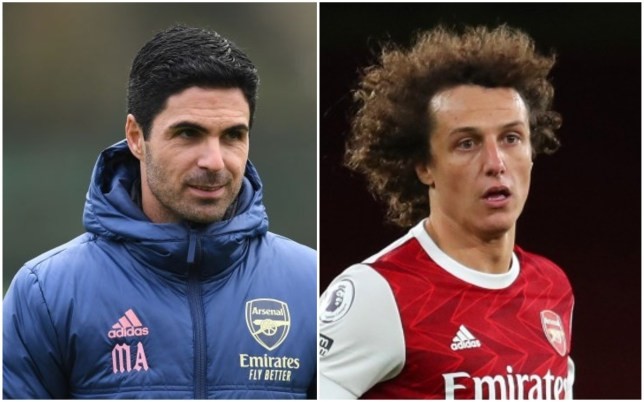 David Luiz denies bust-up rumours with Mikel Arteta at Arsenal - Bóng Đá