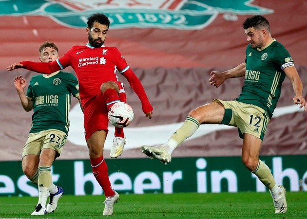 10 con số đặc biệt trận Liverpool 2-1 Sheffield: Báo động hàng thủ - Bóng Đá