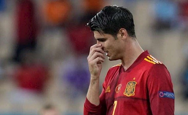 Tây Ban Nha 2 trận 1 bàn, lỗi có phải do Morata? - Bóng Đá
