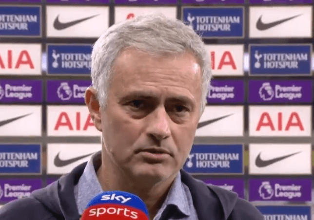 Jose Mourinho rates Tottenham’s title chances after Manchester City win - Bóng Đá