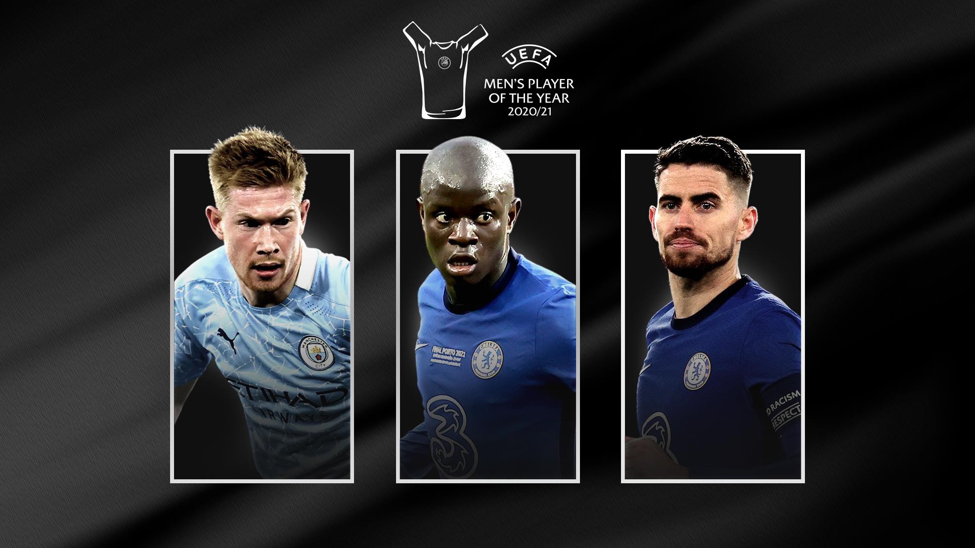 Nominees revealed for 2020/21 UEFA Player of the Year Awards - Bóng Đá