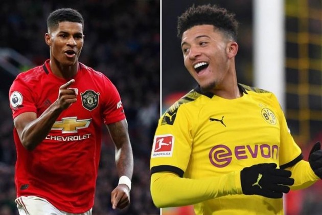 Jadon Sancho sends Manchester United fans wild with Marcus Rashford comment - Bóng Đá