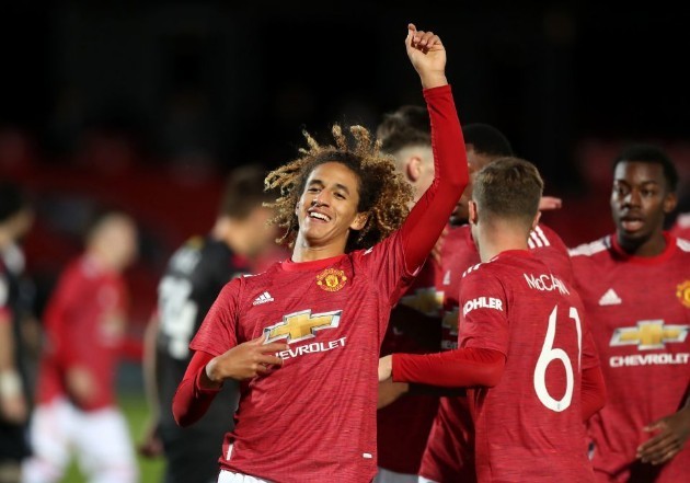 Hannibal Mejbri’s game by numbers vs. Lincoln City: - Bóng Đá
