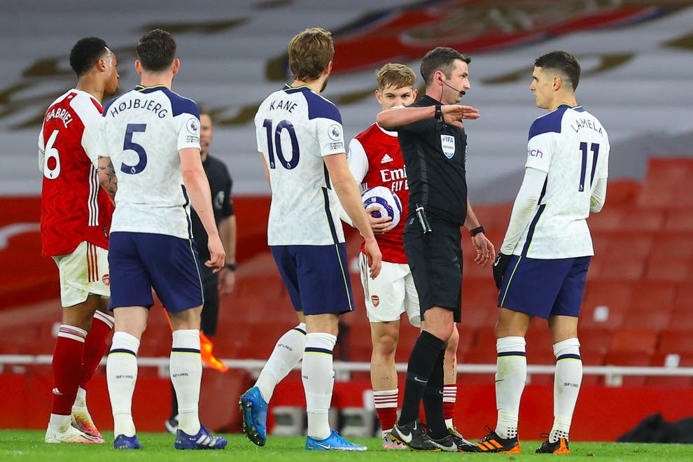 Jose Mourinho claims he is ‘unlucky’ with referee Michael Oliver after criticising Arsenal penalty v Tottenham - Bóng Đá