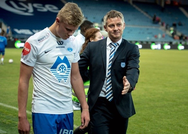 Manchester United boss Ole Gunnar Solskjaer reveals how Erling Haaland impressed him in Molde training - Bóng Đá