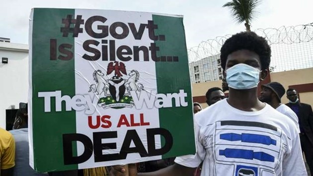 EndSARS: Ozil, Rashford, Rudiger, Kanoute join Nigeria protest against police brutality - Bóng Đá