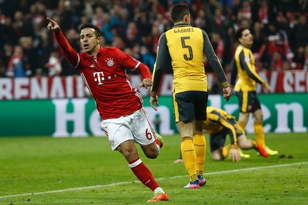 thiago alcantara arsenal - Bóng Đá