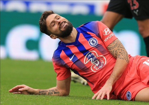 Olivier Giroud: Chelsea forward admits 'concern' over lack of playing time - Bóng Đá