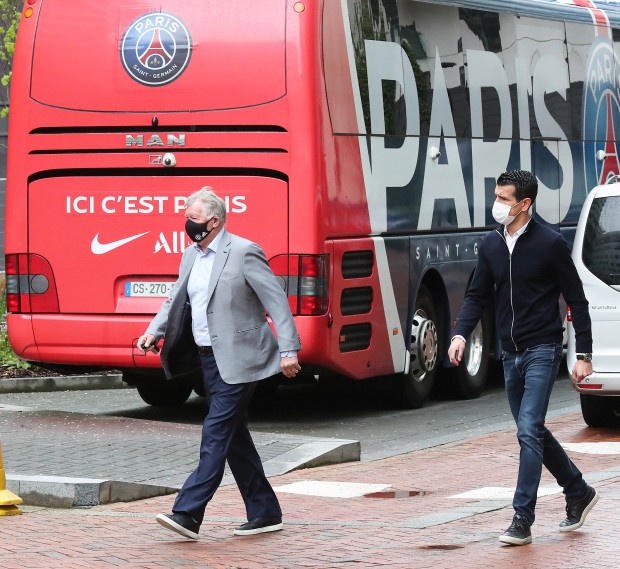 Sir Alex visits PSG - Bóng Đá