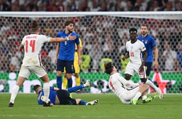 Pha phạm lỗi thô bạo của Jorginho với Jack Grealish - Bóng Đá