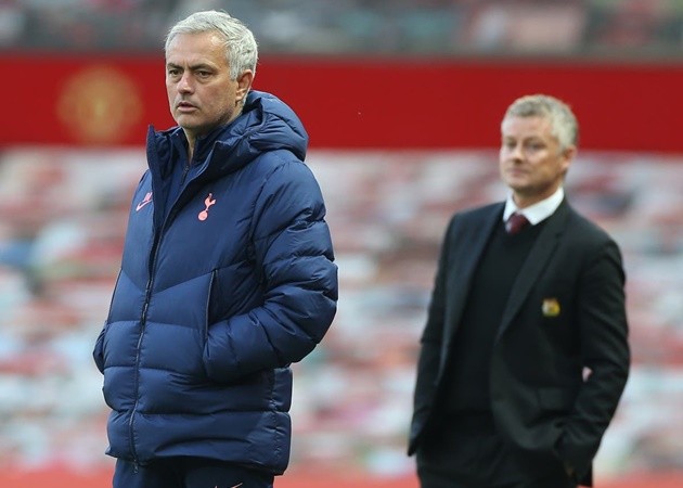 Cùng số trận dẫn dắt Man Utd, thế nhưng Ole hơn Mourinho ở điểm gì? - Bóng Đá