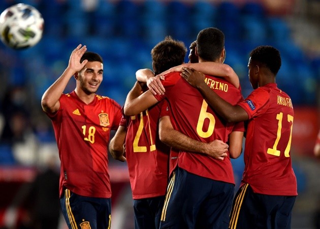 'Sát thủ' Sociedad rực sáng, Tây Ban Nha độc chiếm bảng D Nations League - Bóng Đá