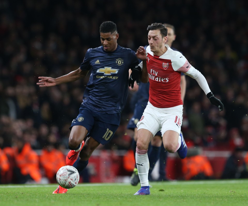 Ozil chọn đội hình 5 người: Không 1 sao Arsenal, bất ngờ chủ công Man United - Bóng Đá