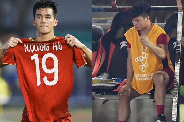 Tiến Linh có hành động đặc biệt với Quang Hải sau bàn thắng gỡ hoà 2-2 - Bóng Đá