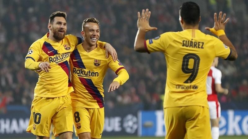 Barcelona left Slavia Prague's dressing room in an absolute state - Bóng Đá