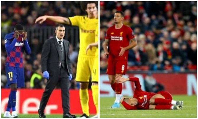Dembele bật khóc nức nở; Fabinho gục ngã trong đau đớn - Bóng Đá