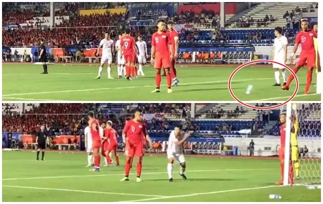SỐC! U22 Singapore giở trò bẩn trong tình huống U22 Việt Nam ghi bàn - Bóng Đá