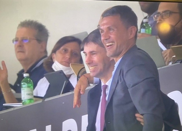 Paolo Maldini's reaction to Daniel scoring his first AC Milan goal v Spezia was beautiful - Bóng Đá