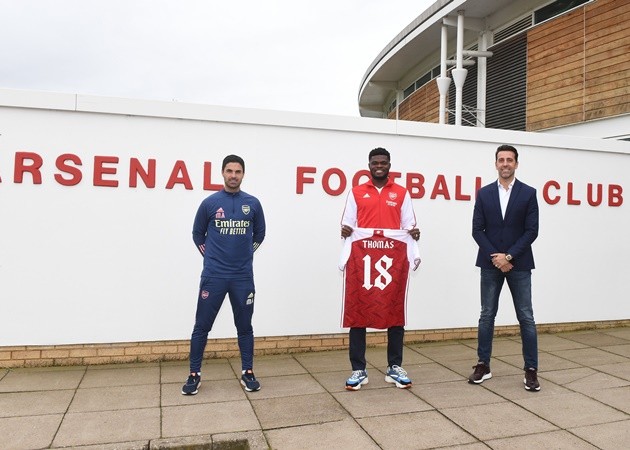 Thomas Partey rates Arsenal’s Premier League title chances under Mikel Arteta - Bóng Đá
