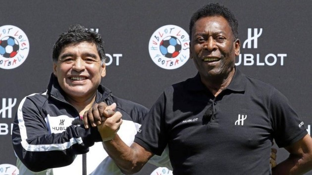 Pele's birthday message for Maradona: I will always applaud you - Bóng Đá