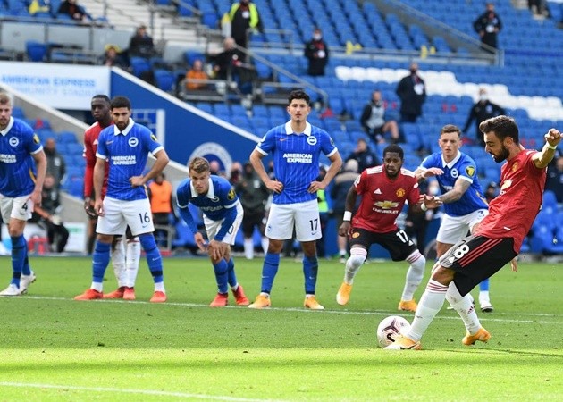 10 thống kê 'điên rồ' trận Brighton 2-3 Man Utd: Trận đấu 'tâm linh' - Bóng Đá
