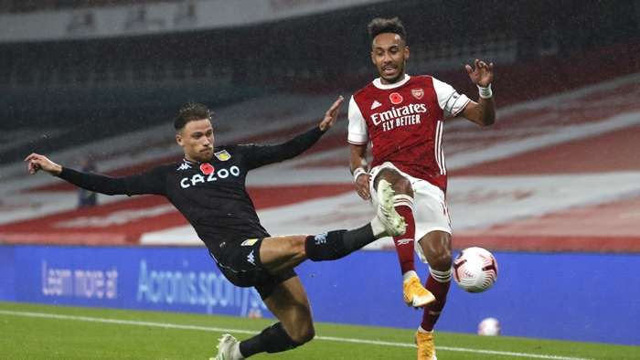 Aubameyang reaches Premier League low as Aston Villa dismantle Arsenal at home - Bóng Đá