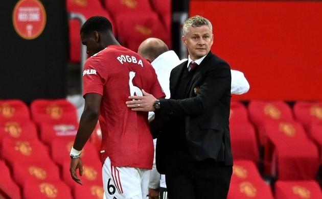 'We've seen plenty of positives with Pogba' - Solskjaer backs Man Utd star amid poor 2020-21 form - Bóng Đá