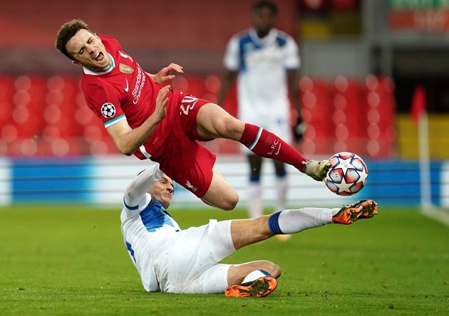 Diogo Jota has a knee injury - Bóng Đá