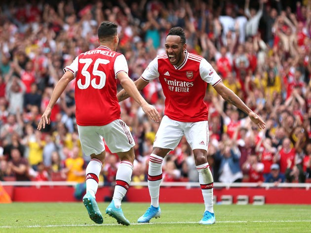 Gabriel Martinelli is the youngest player in Arsenal's history to score 2+ goals in a major European match - Bóng Đá