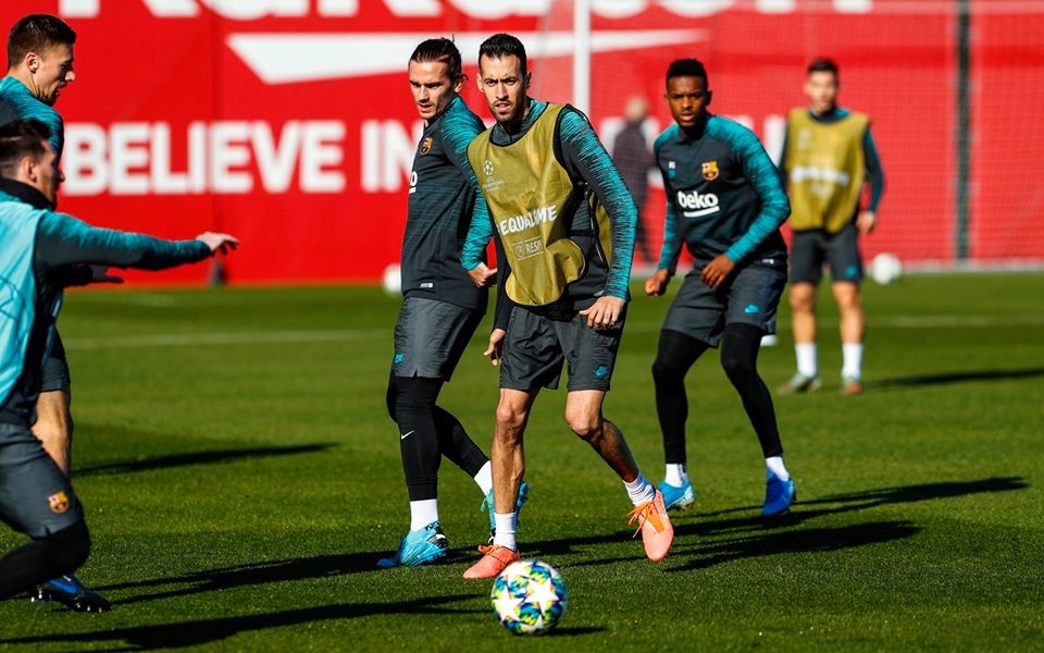 Barca tập - Bóng Đá