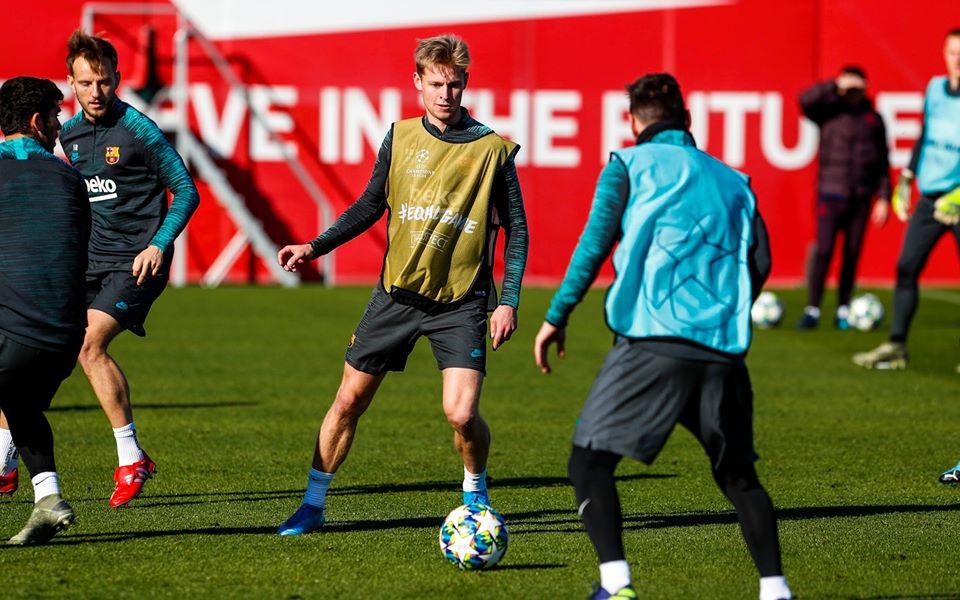 Barca tập - Bóng Đá