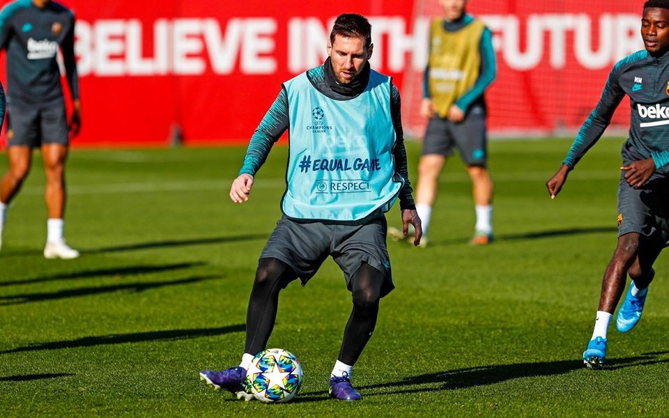 Barca tập - Bóng Đá