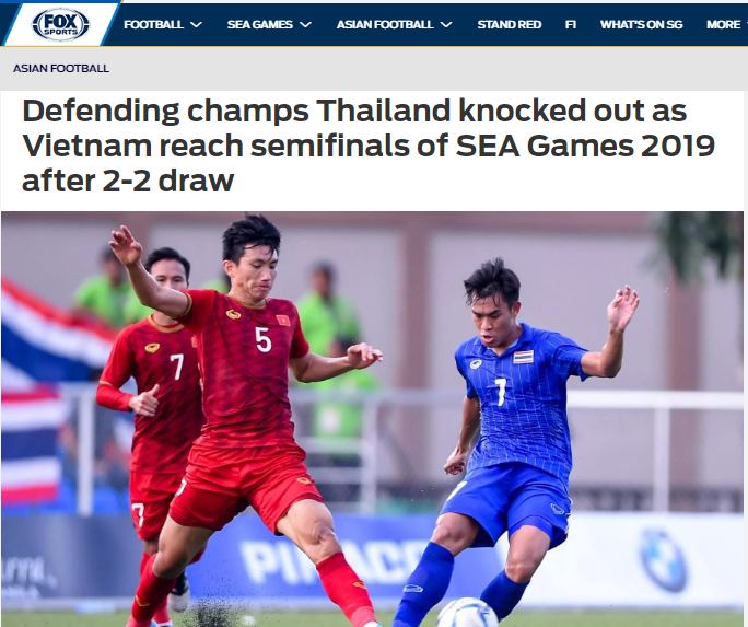 Báo châu Á nói về trận Việt Nam vs Thái Lan - Bóng Đá