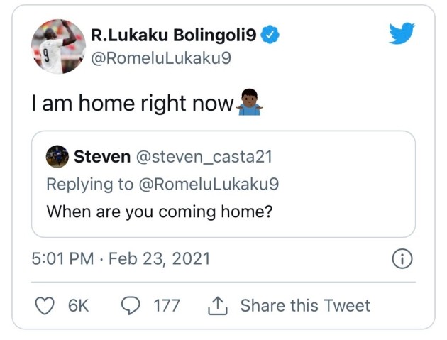 INTER FANS MOCK LUKAKU’S ‘HOME’ MESSAGE FOR CHELSEA - Bóng Đá