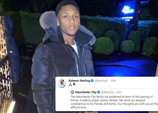 Manchester City have paid tribute to former youth-team player Jeremy Wisten following his death at the age of 17. - Bóng Đá