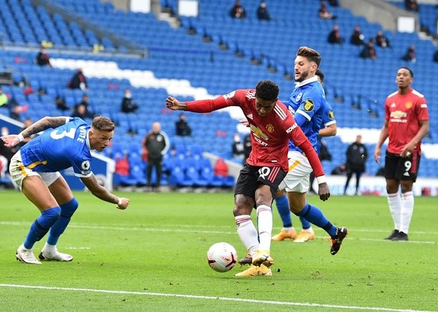 10 thống kê 'điên rồ' trận Brighton 2-3 Man Utd: Trận đấu 'tâm linh' - Bóng Đá