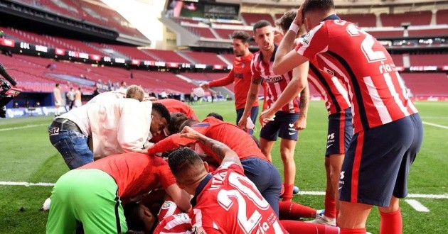 Atletico thẳng tiến về đích: 