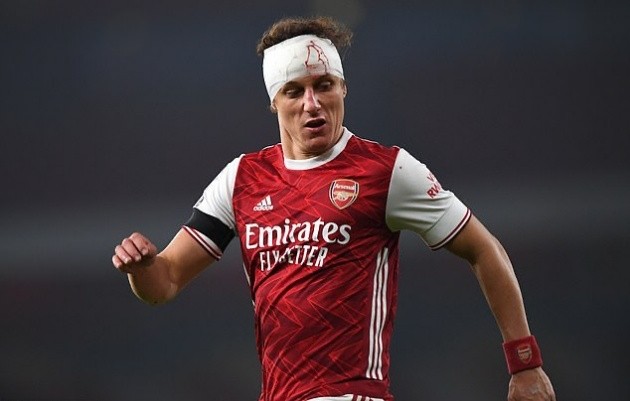 David Luiz RULED OUT of Arsenal's Europa League match with Rapid Vienna - Bóng Đá