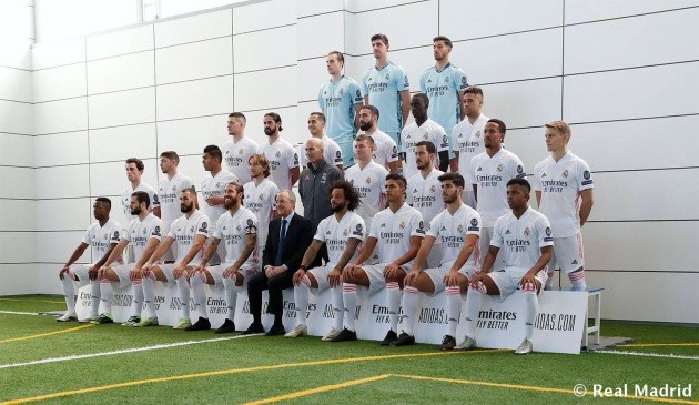 Behind the scenes of Real Madrid's 2020/21 team photo - Bóng Đá