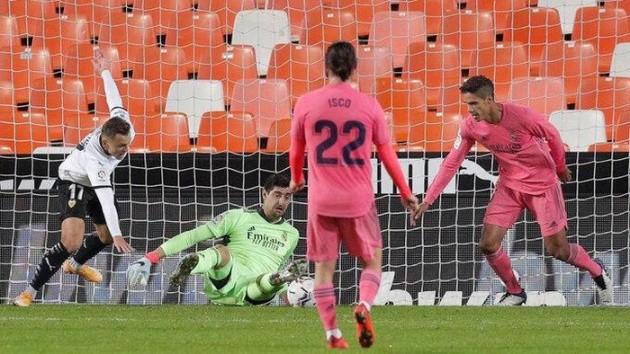 Đại bại trước Valencia, Real của Zidane bộc lộ 3 