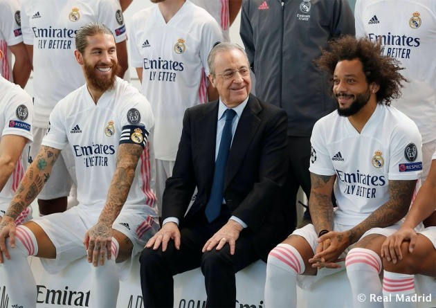 Behind the scenes of Real Madrid's 2020/21 team photo - Bóng Đá