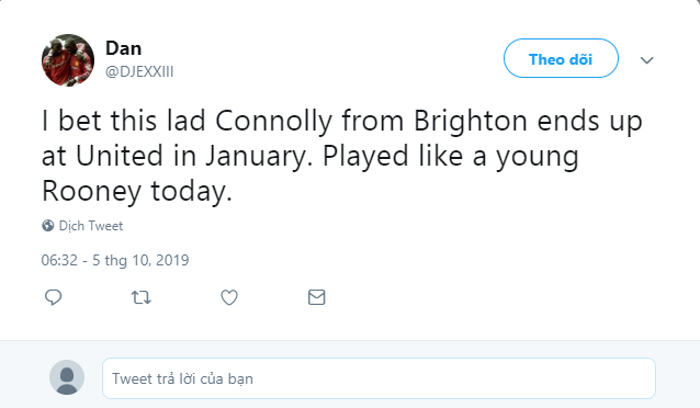 Man Utd fans react to Aaron Connolly’s barn-storming display against Spurs - Bóng Đá