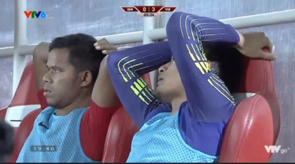 Quá rõ! Chỉ hình ảnh này, đủ thấy sự bất lực của Indonesia trước Việt Nam - Bóng Đá
