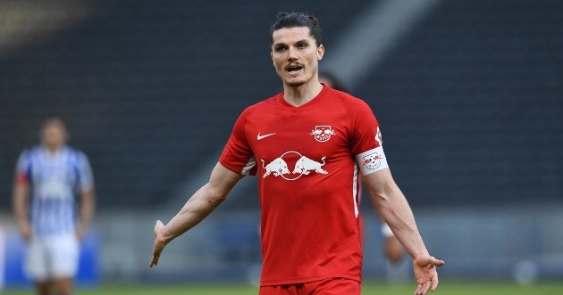Marcel Sabitzer Sabitzer ‘can imagine’ Prem move with Liverpool, Man Utd linked - Bóng Đá
